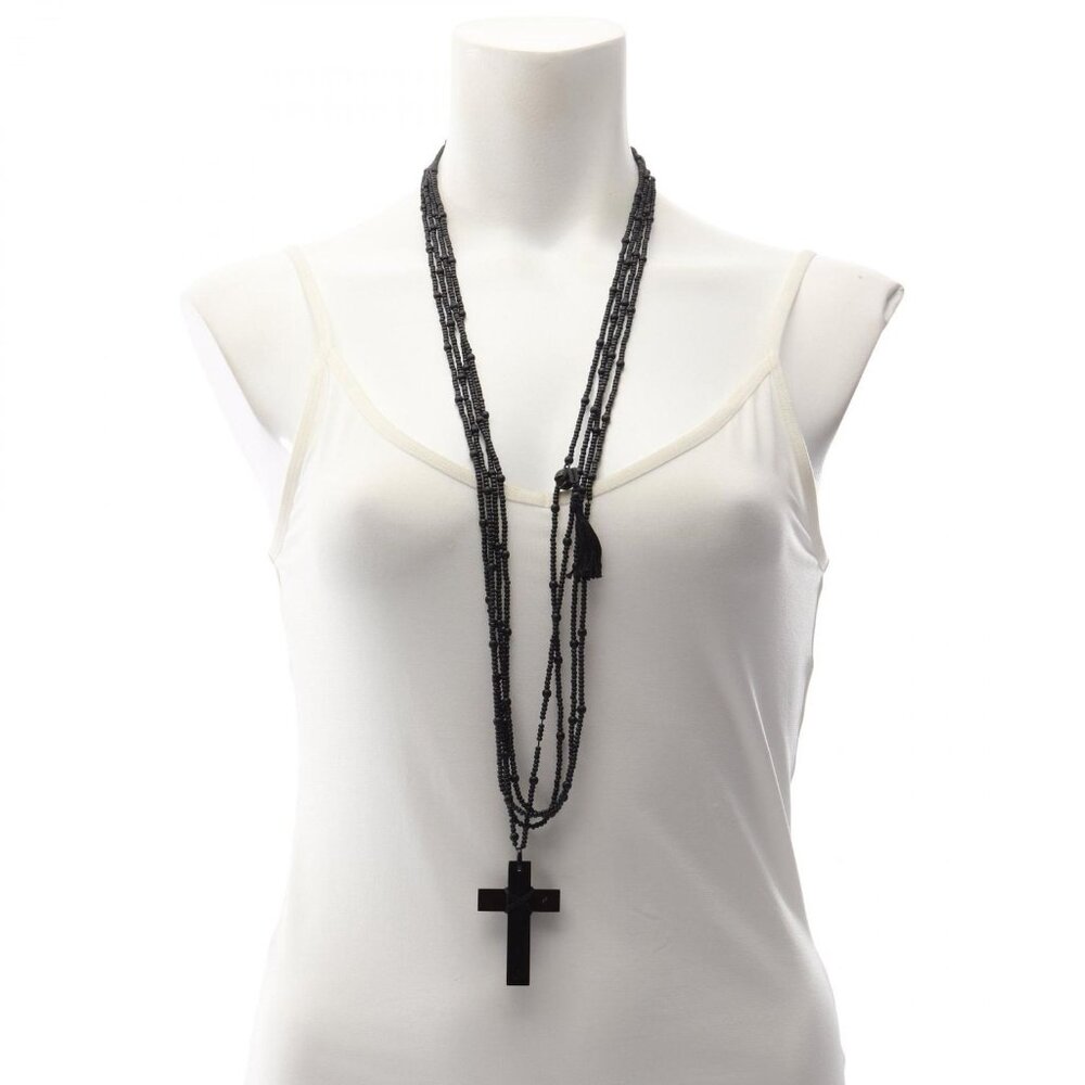 IN SEARCH OF Gucci Wooden Cross Necklace